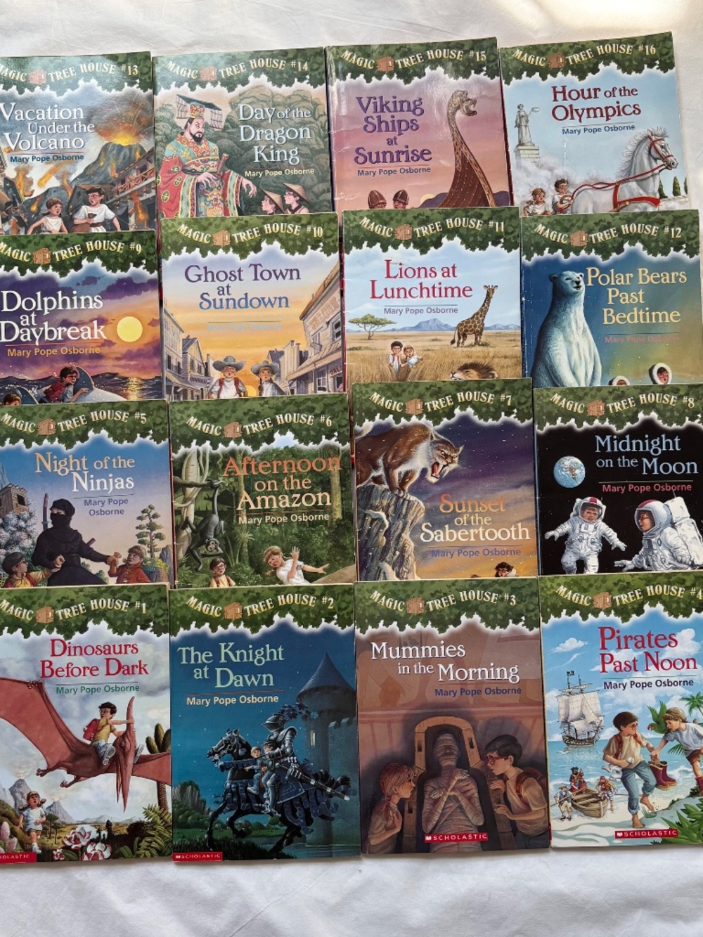 Magic Tree House Books lot of 16 pcs by Mary Pope Osborne